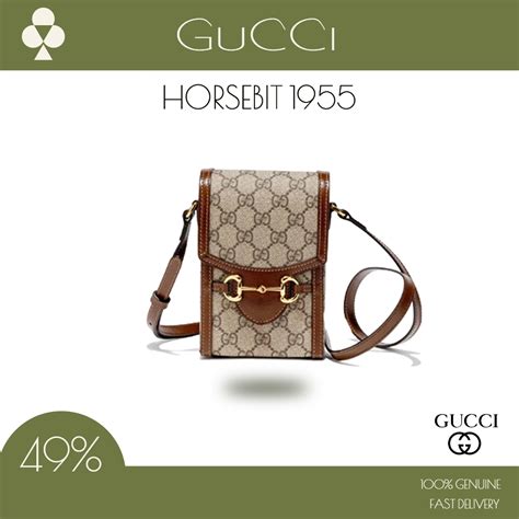 gucci horsebit 1955 mini bag ของแท้|gucci horsebit 1955.